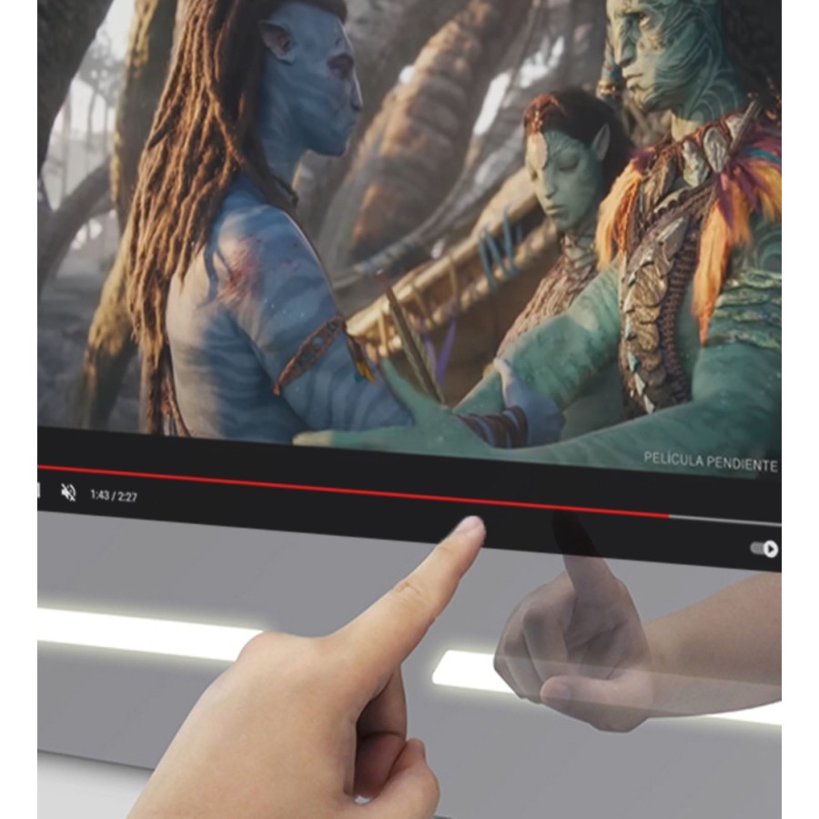 Espejo inteligente V30 con pantalla táctil HD 21,5” | VOGO
