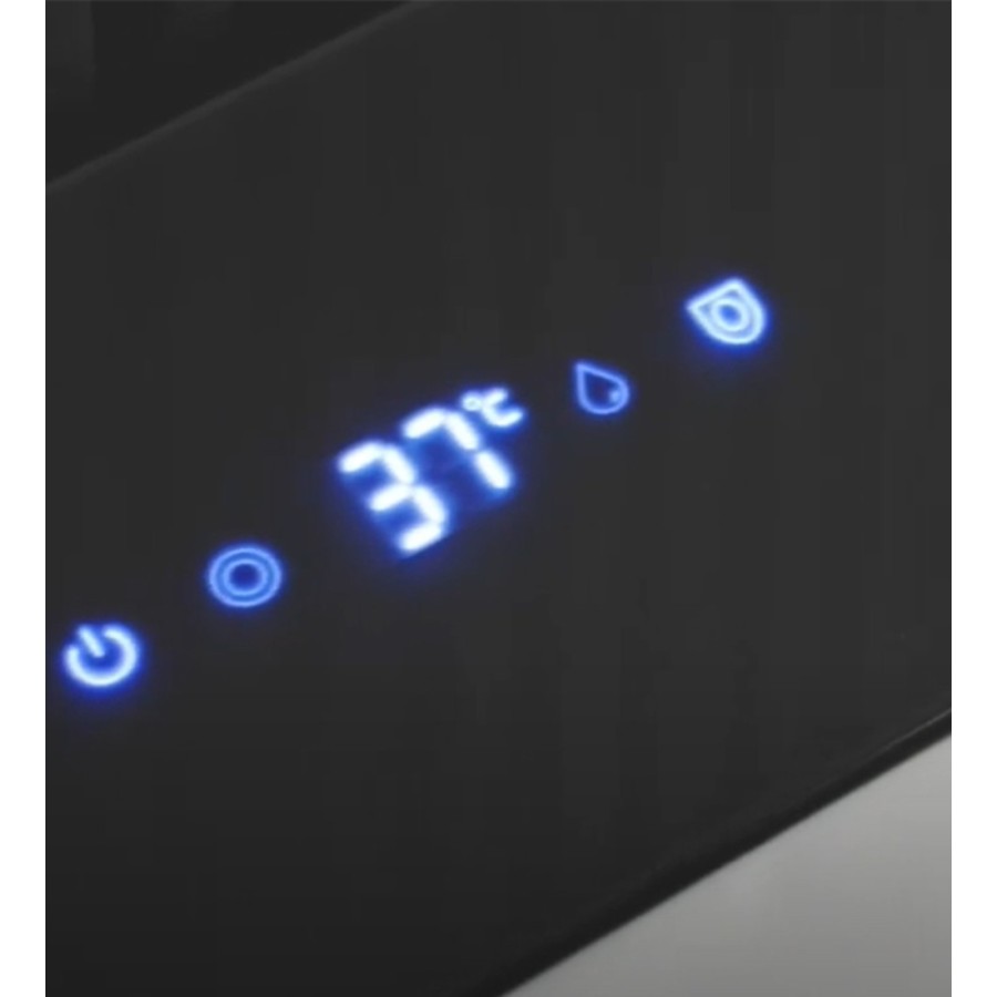 WC suspenso com moldura W230 - teclado de prata