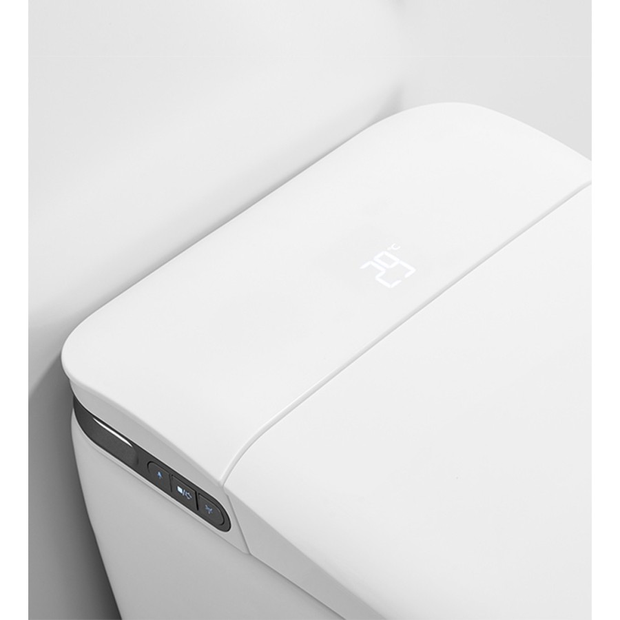 Toilettes intelligentes - A715 BLANC & GRIS (avec réservoir)