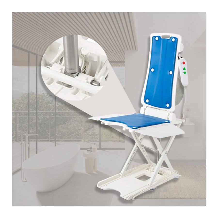 Asiento elevador eléctrico para bañera | VOGO Spain