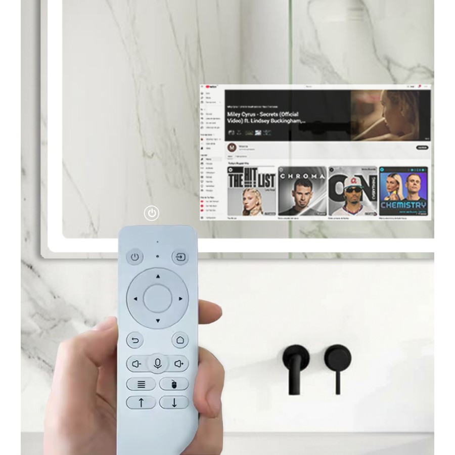 Espejo inteligente T120 con pantalla táctil HD | VOGO