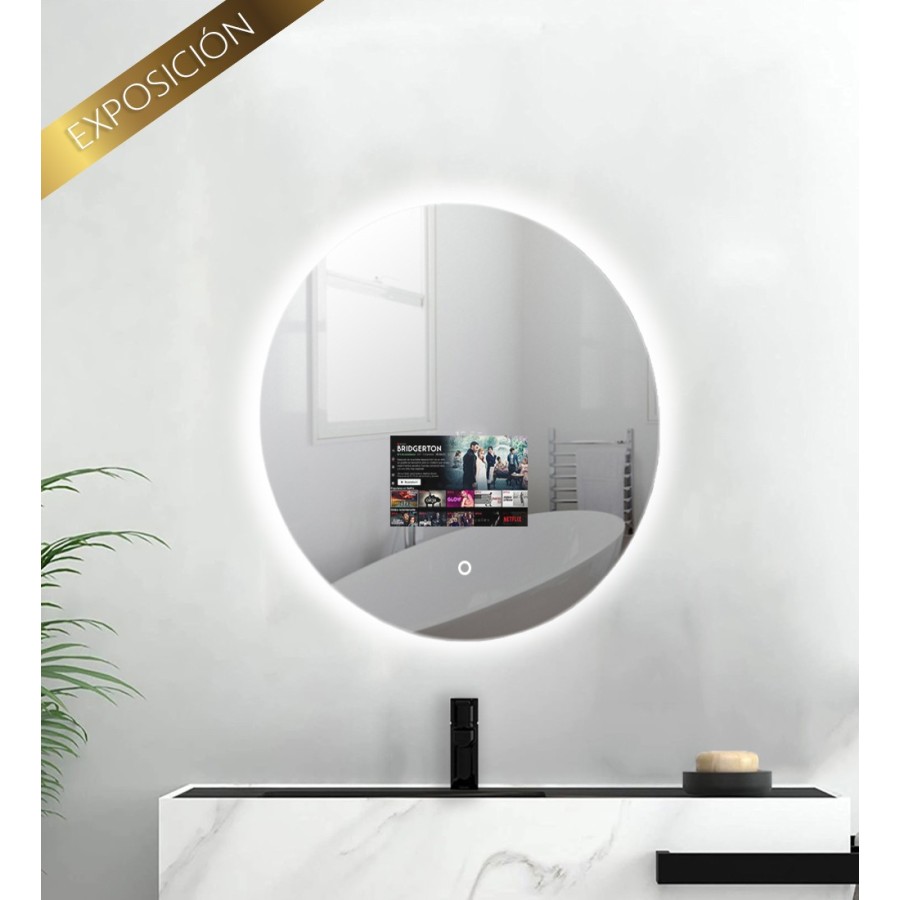 Backlit Mirror with Display - VR600