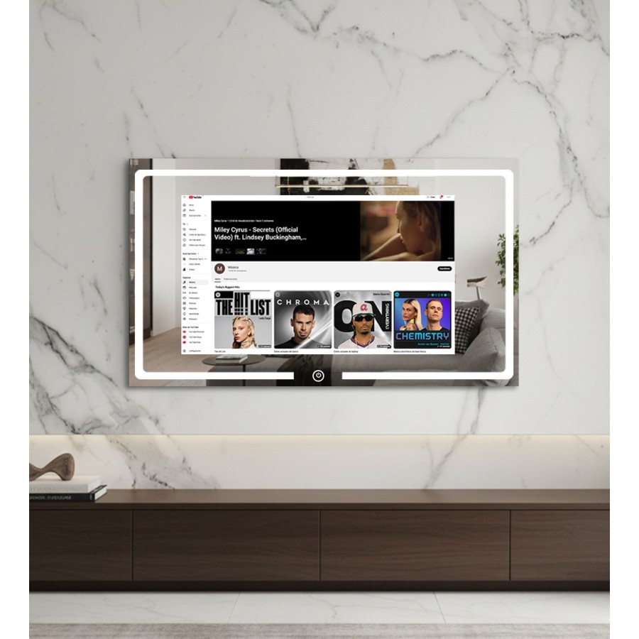 Espejo inteligente T107 con pantalla táctil HD 32” | VOGO