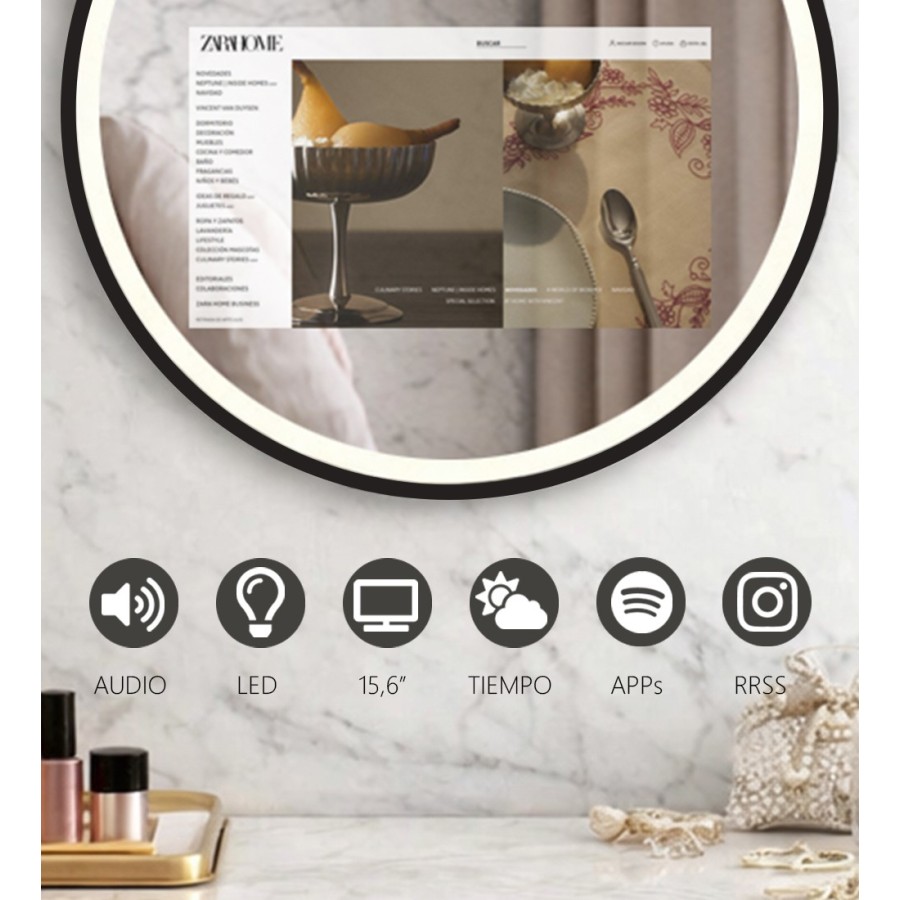 copie de copie de Smart Mirror avec écran HD - V20