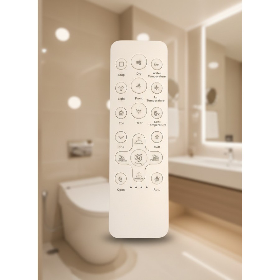 Assento de bidé inteligente C500 | Toque em WC japonês com aquecimento