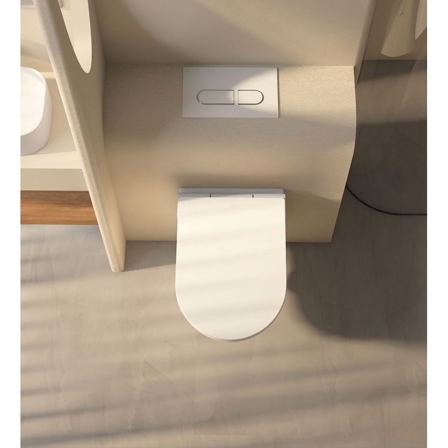 Suspended toilet W140 oval- Vogo Spain