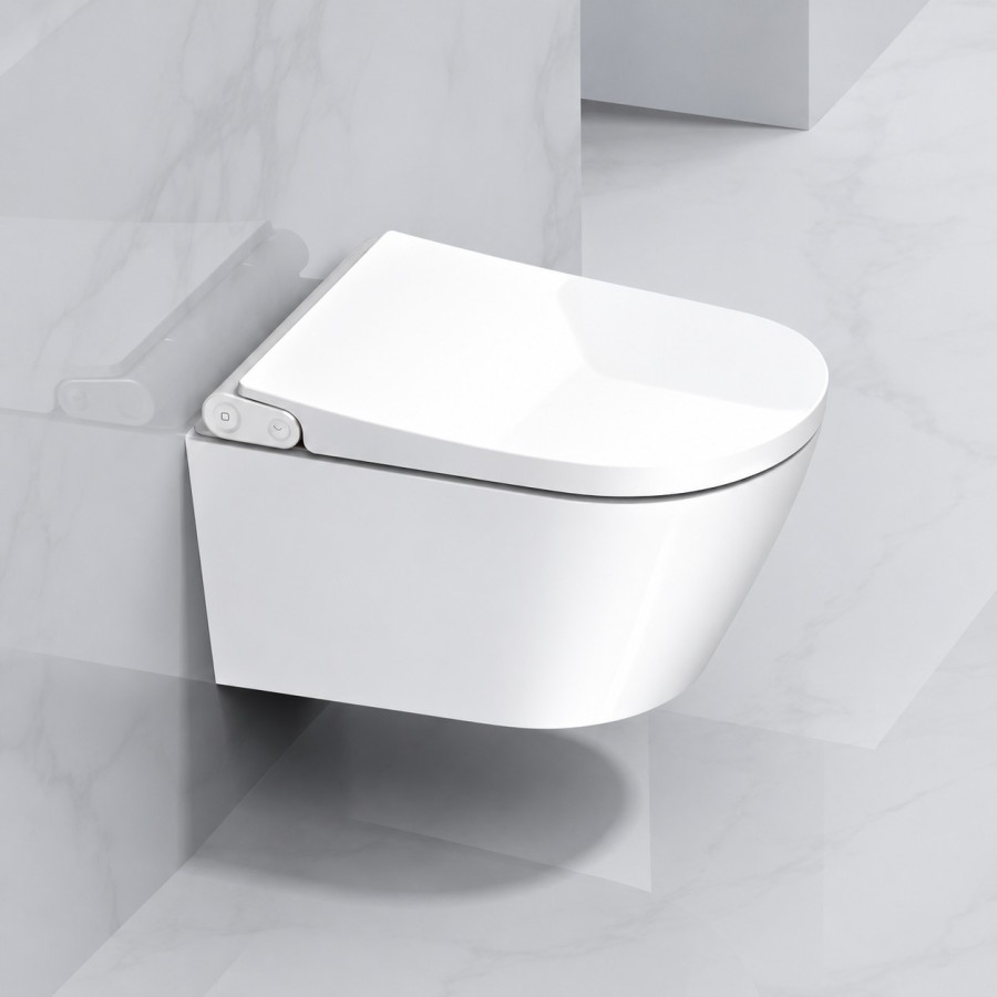 Suspended toilet W140 oval- Vogo Spain