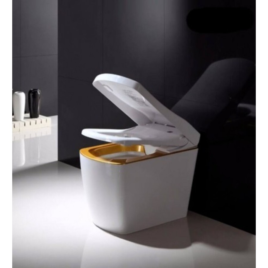 VOGO S310 - White and gold Japanese style Wc