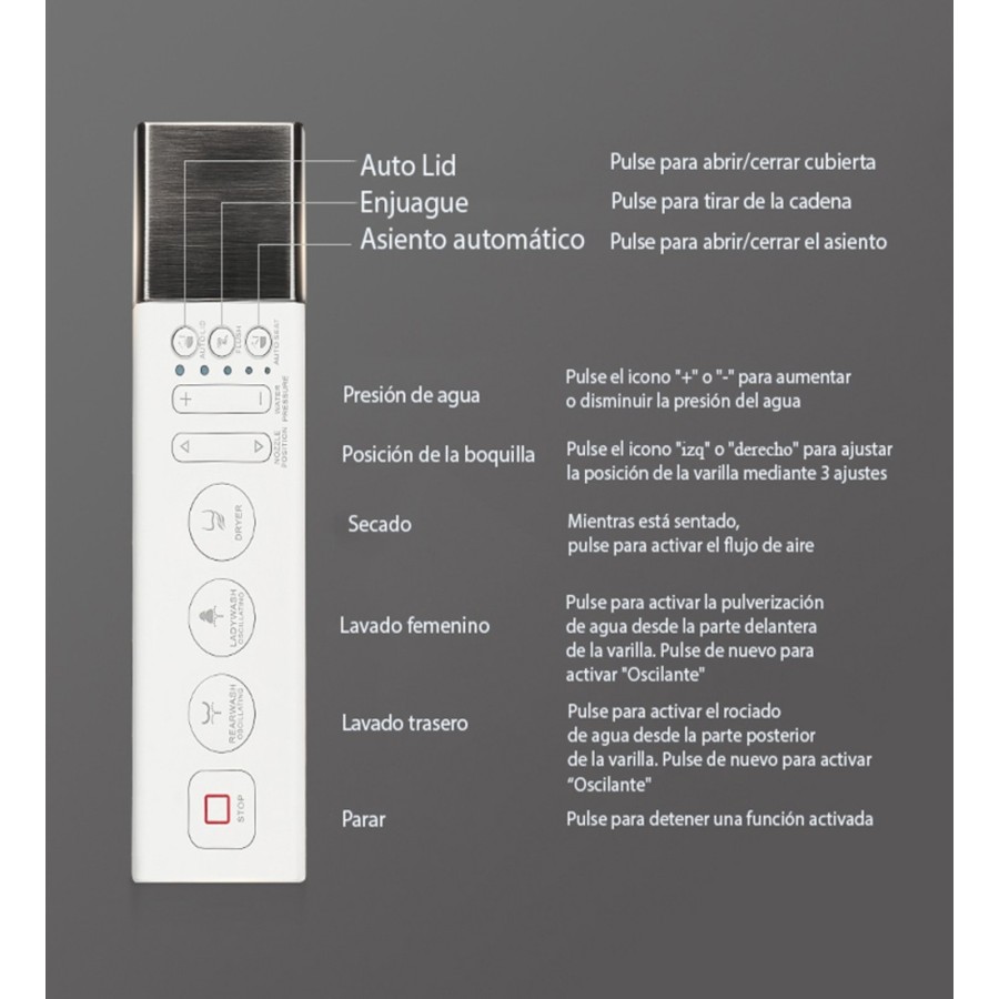 Intelligent toilet - A305 (With Tank)