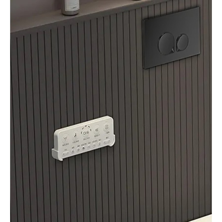 W230 Toilet suspended with rack - Black button