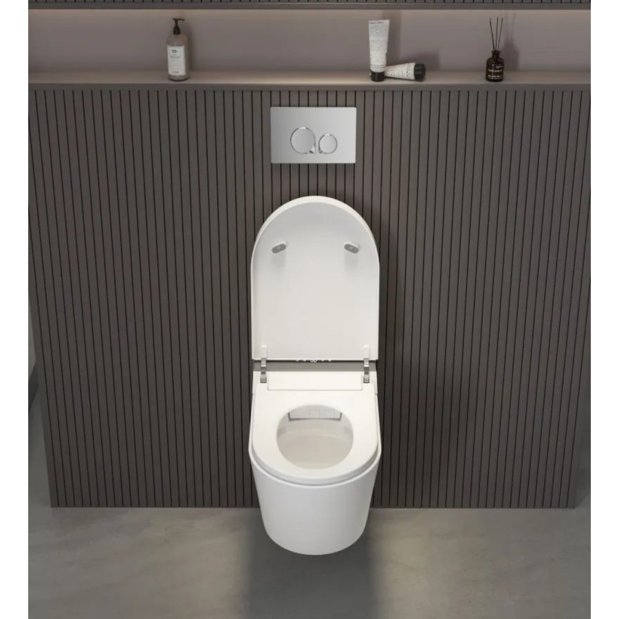 W230 Toilet suspended with rack