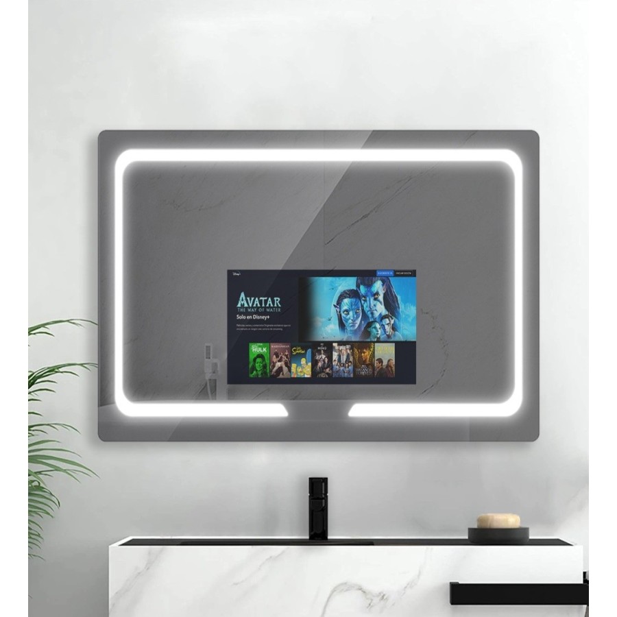 Espejo inteligente con pantalla táctil 80×120cm – V50 PRO