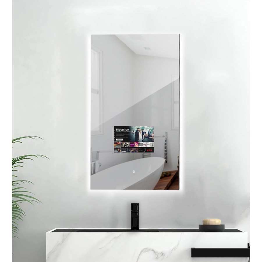 Backlit Mirror with Display - VR6080 ADVANCE