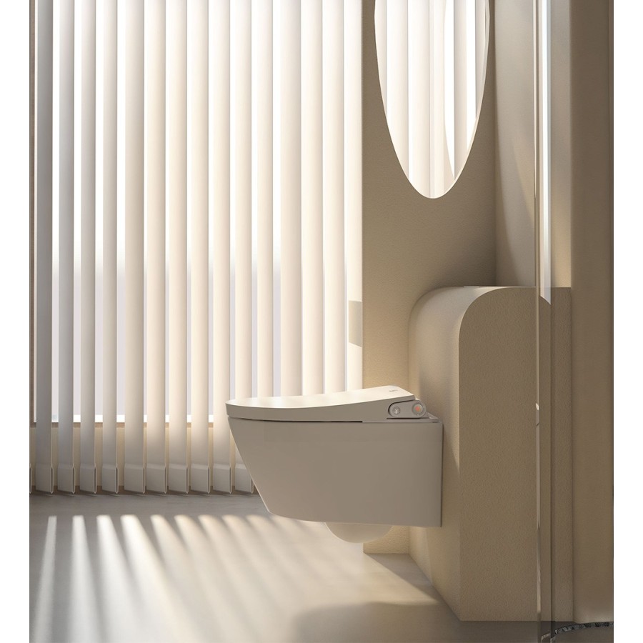 Suspended toilet W140 oval- Vogo Spain
