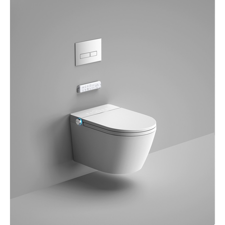 Intelligent Toilet - W295 oval wall hung toilet