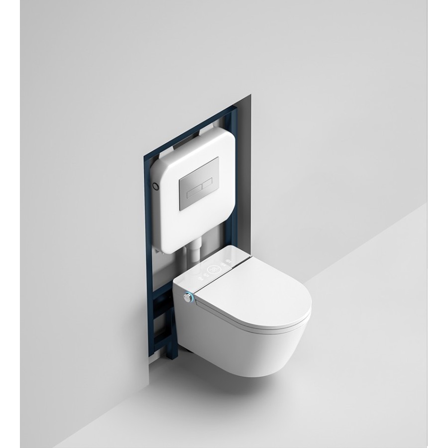 Intelligent Toilet - W295 oval wall hung toilet