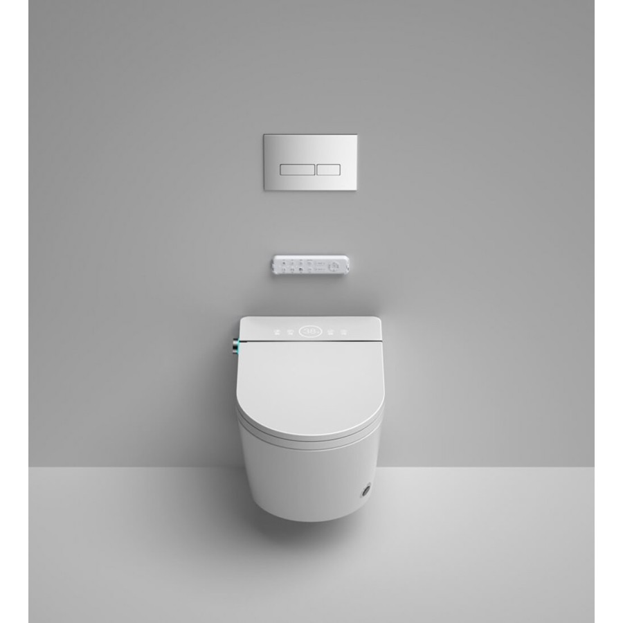 Intelligent Toilet - W295 oval wall hung toilet