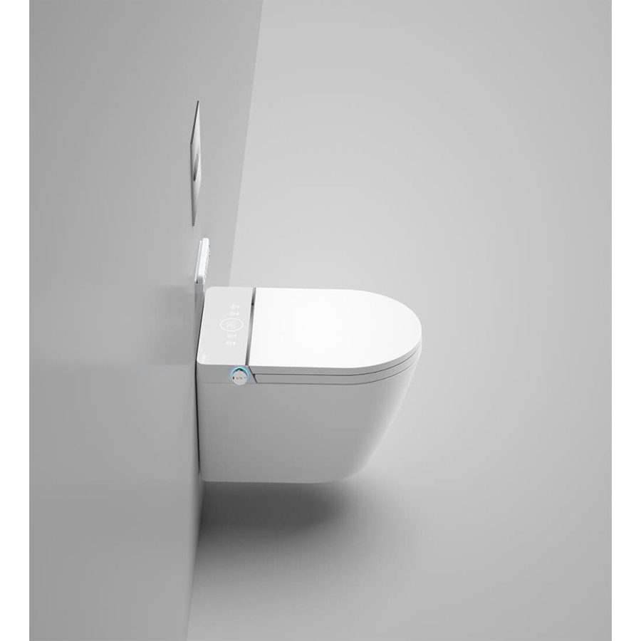 Intelligent Toilet - W295 oval wall hung toilet