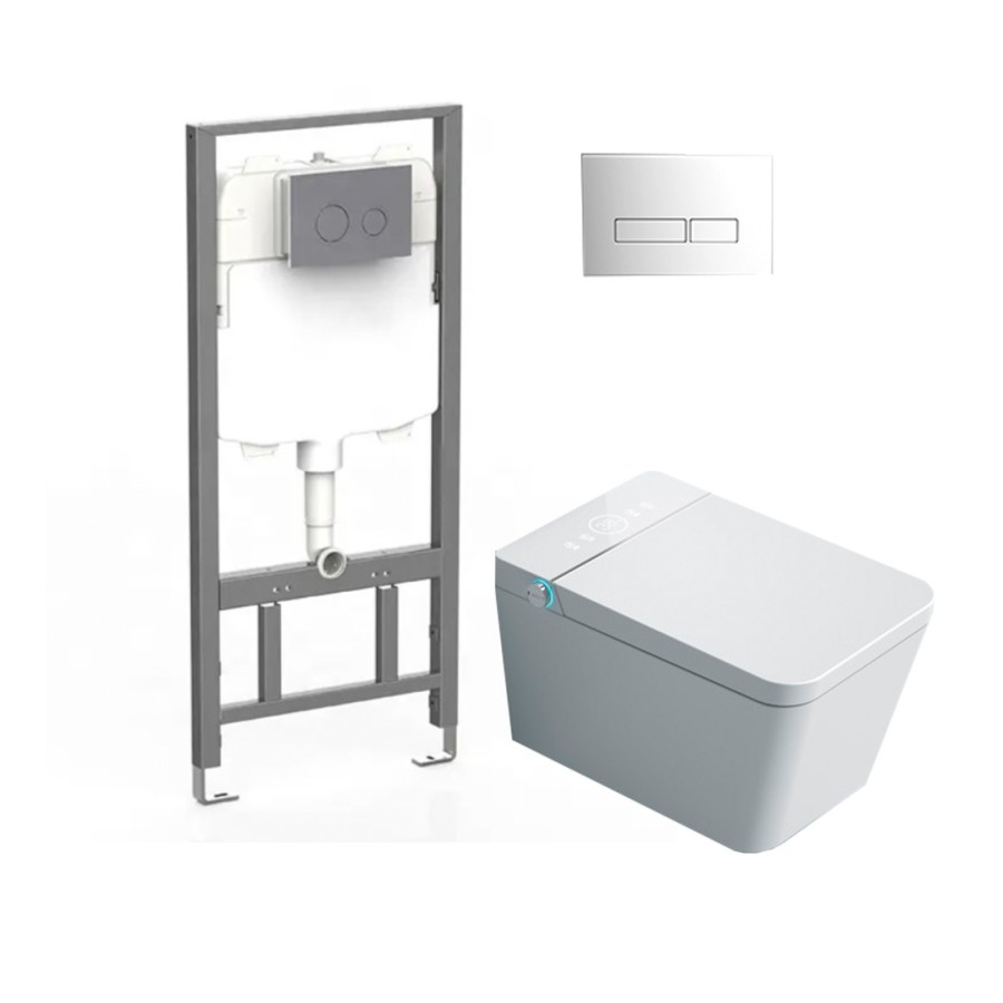 Smart Toilet - W290 rectangular wall hung toilet