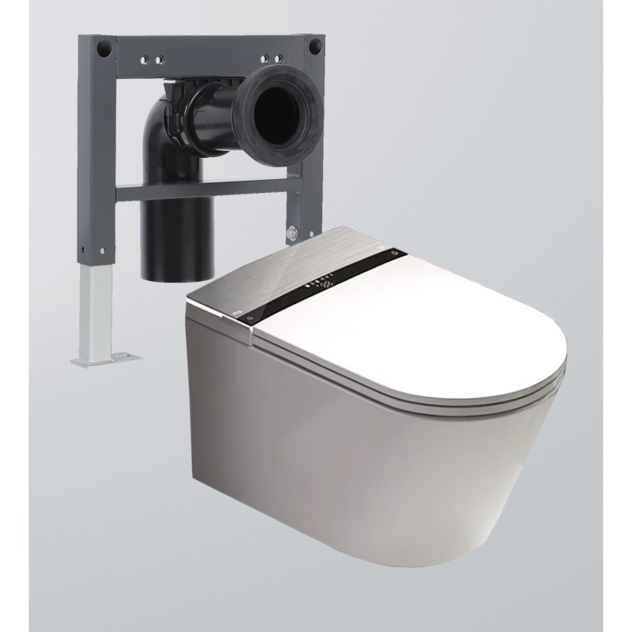 Intelligent Toilet - W280 suspended gray/white